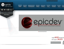 Tablet Screenshot of epicaptcha.com